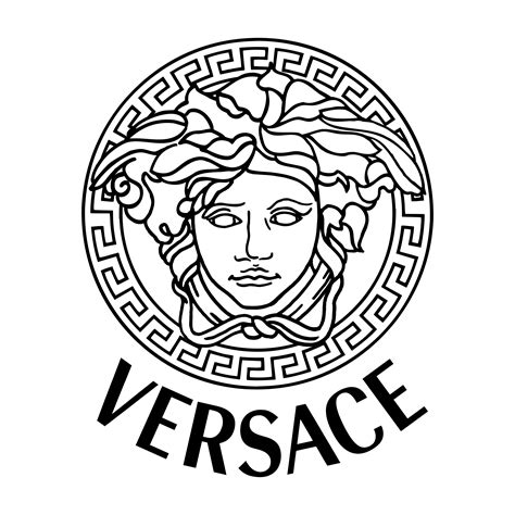 versace medusa print|Versace face logo.